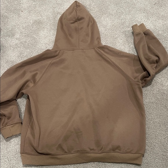 Essentials Brown Hoodie for Men - Picture 5 of 5